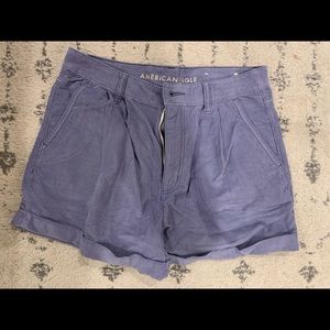 American Eagle Corduroy Mom Short Size 8 Periwinkle